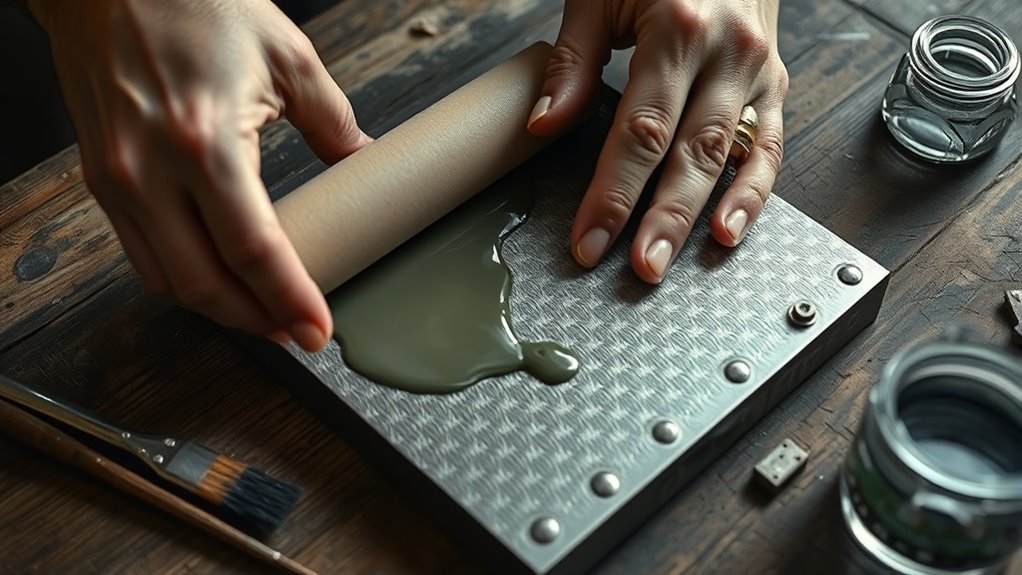 apply even ink consistently