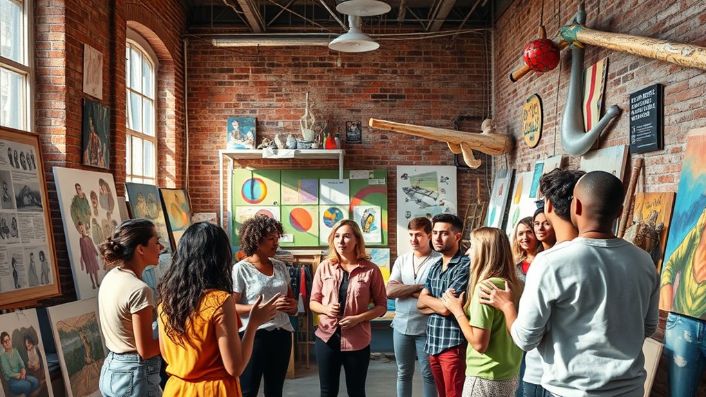 artist collaboration and influence