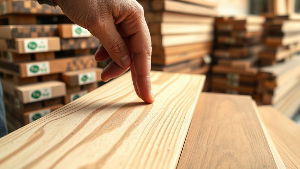 choose certified sustainable wood