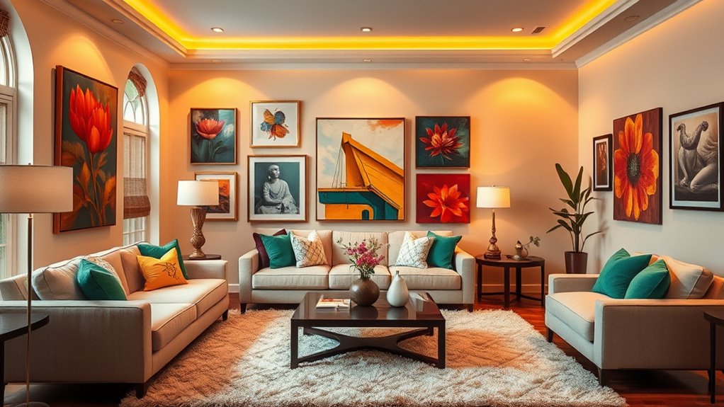 color harmony enhances art
