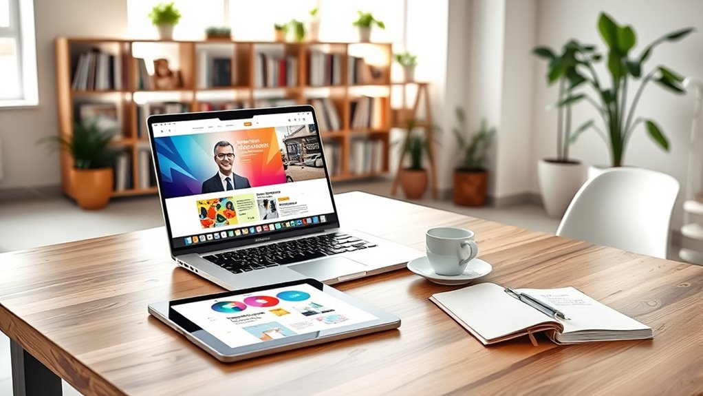 create consistent engaging portfolio