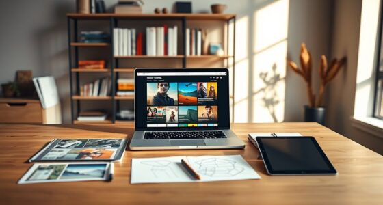 create effective online showcase