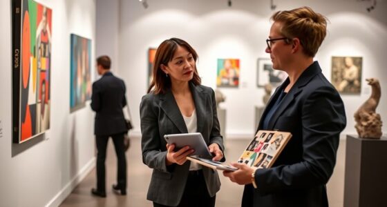 curators shape contemporary galleries