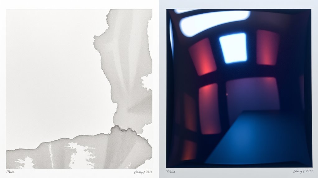 finish options for art prints