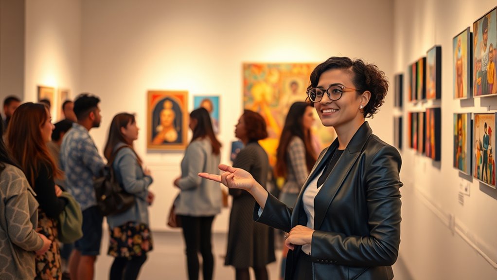 foster inclusive artistic communities