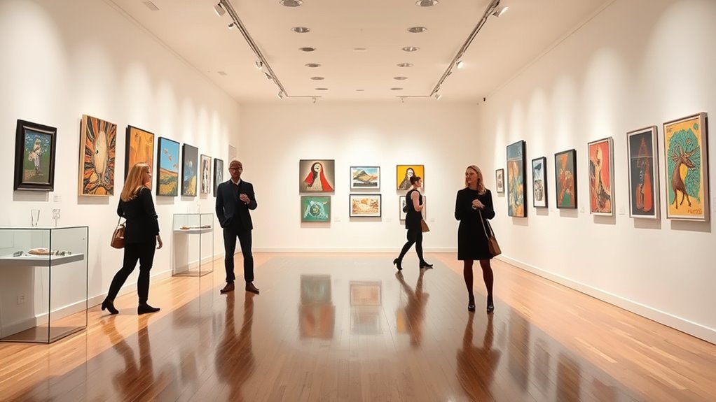 galleries facilitate art resale