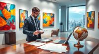 international art sale taxes