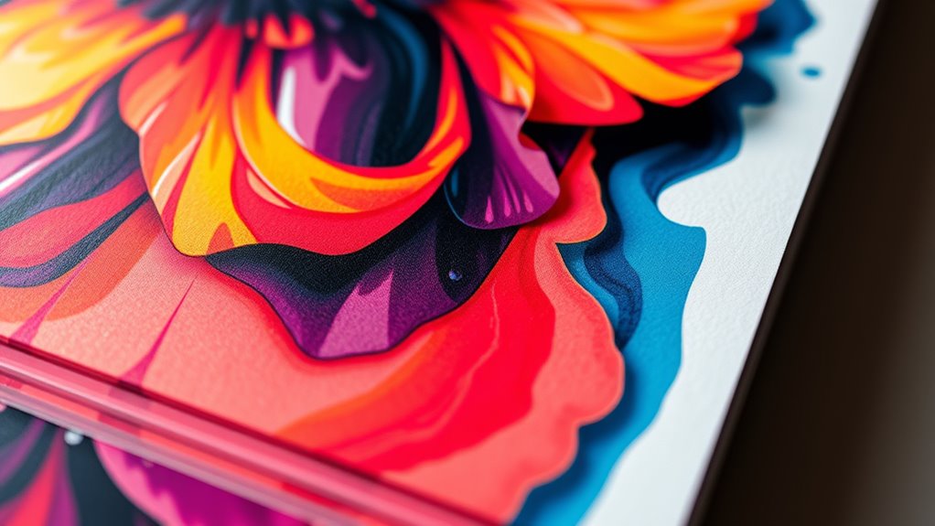 optimal layered printing materials