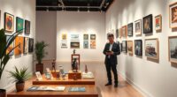organize a themed exhibition