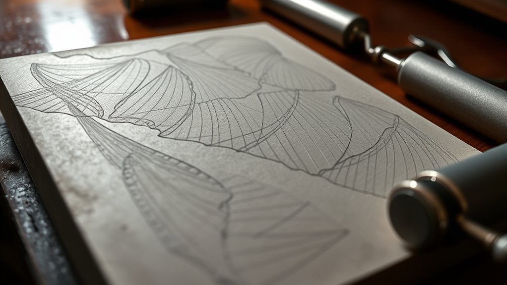 plate preparation and ink adhesion