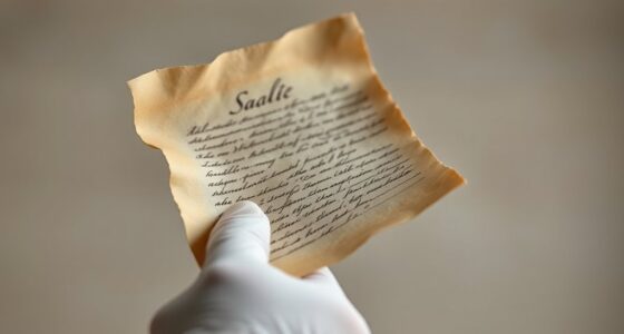 preserving parchment documents properly