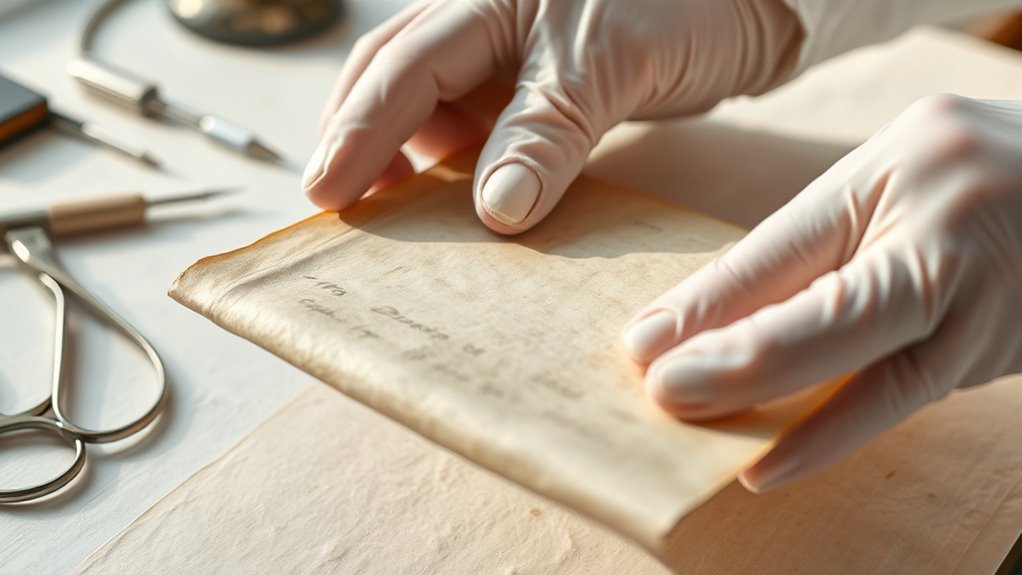 proper parchment preservation techniques