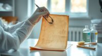 safe paper cleaning techniques