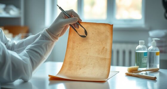 safe paper cleaning techniques