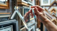 selecting appropriate framing glass