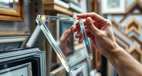 selecting appropriate framing glass