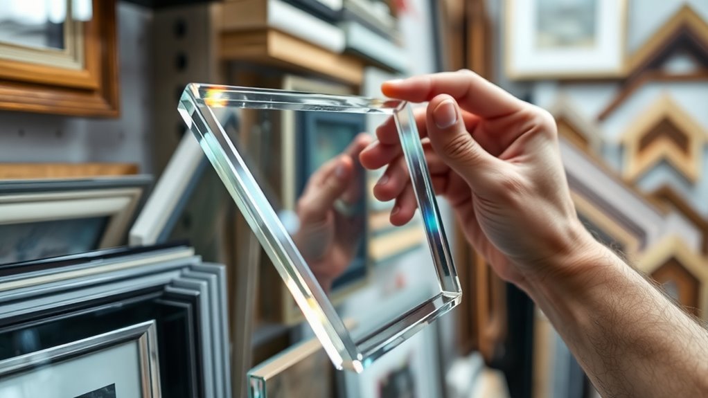 selecting appropriate framing glass