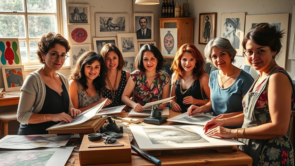 women redefining printmaking