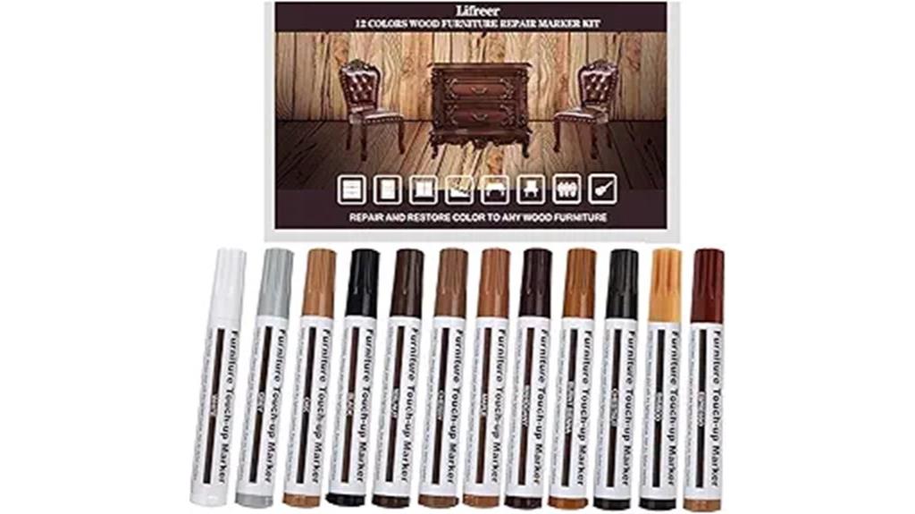 12 color furniture touch up