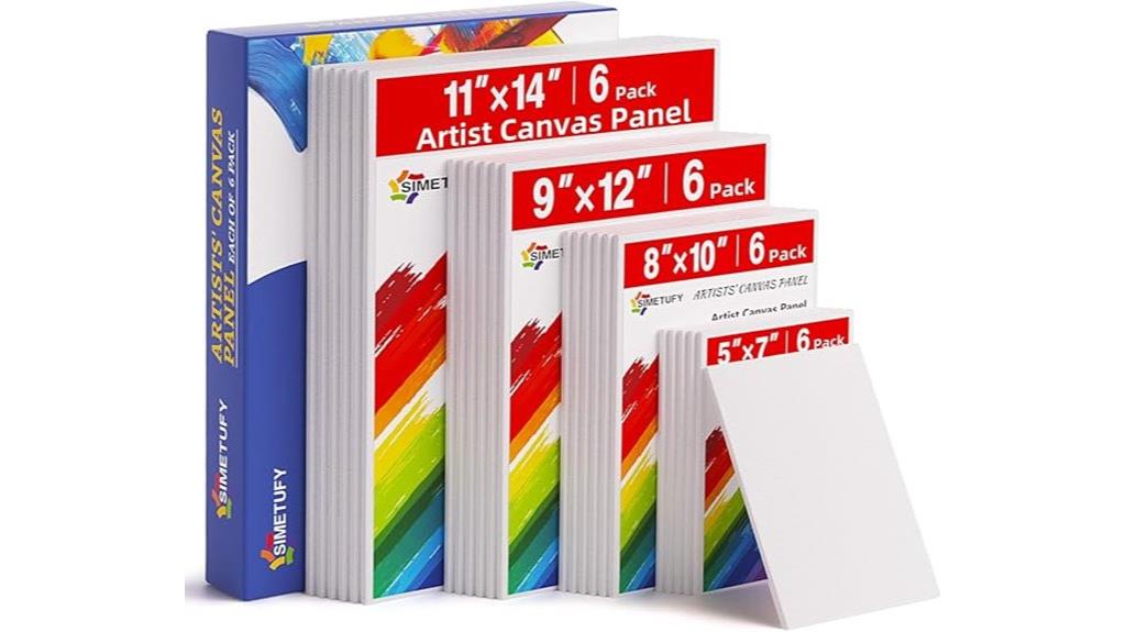 24 pack canvas boards