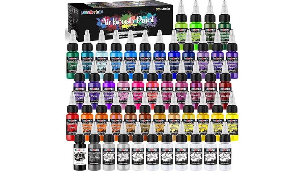 44 color airbrush kit