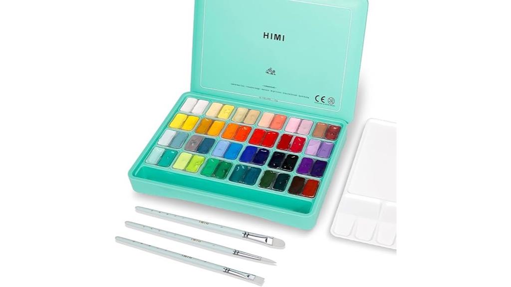 48 color gouache set
