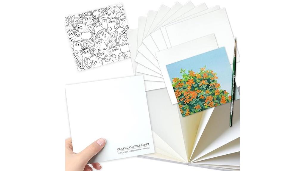 5 9 inch oil paper pad