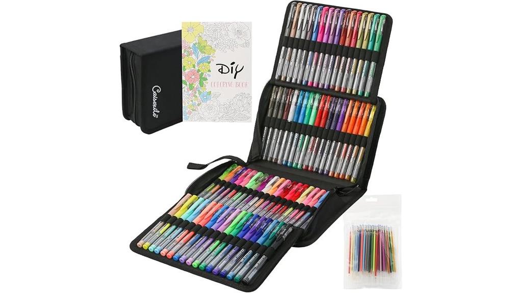 88 color gel pen set