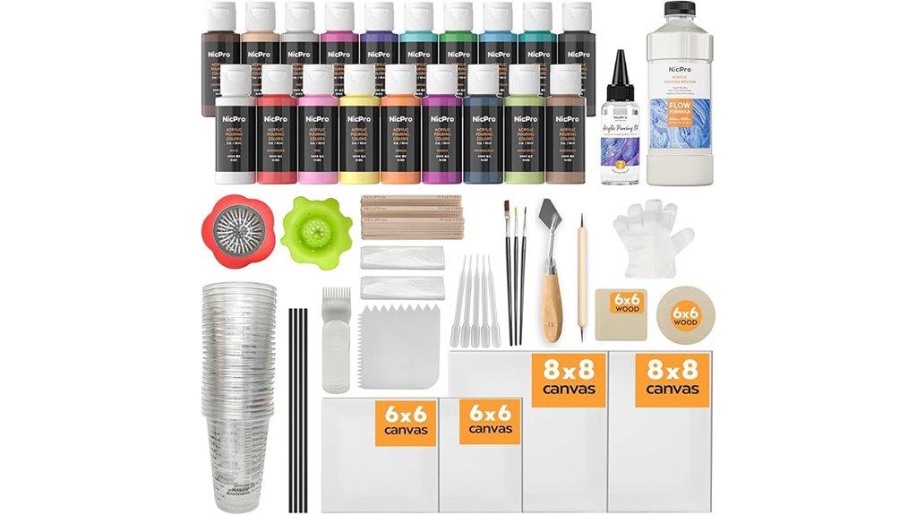 acrylic pouring kit