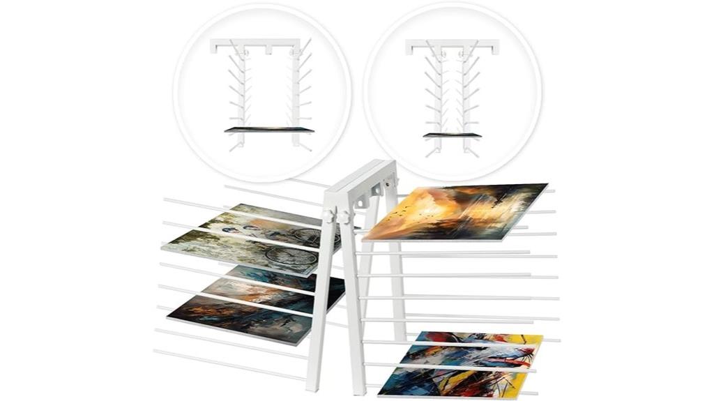 adjustable canvas shelving unit