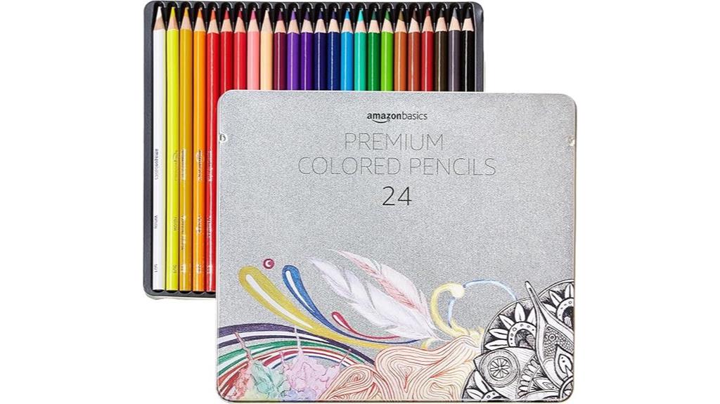 affordable colored pencil set