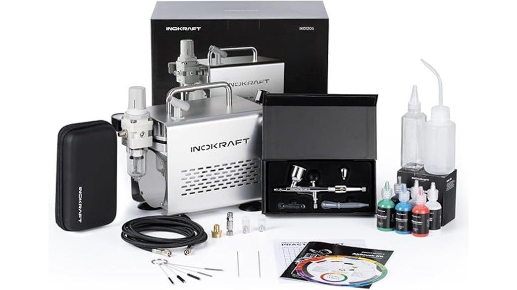 airbrush kit with compressor
