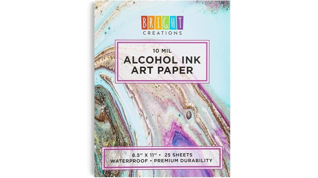 alcohol ink art paper