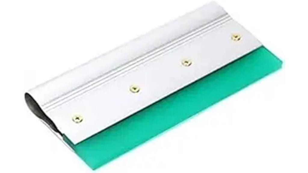 aluminum screen printing squeegee