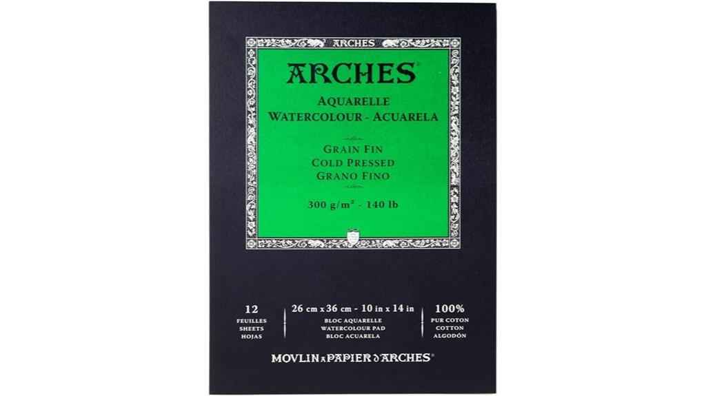 arches 12 watercolor sheets