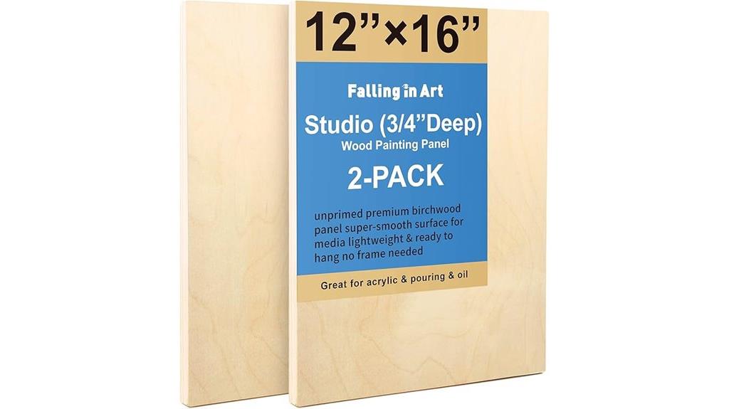 autumn birch wood panels