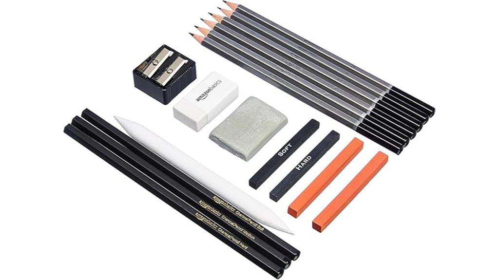 basic sketching art supplies