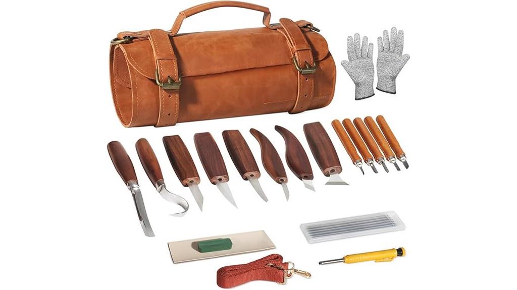 beginner wood carving set