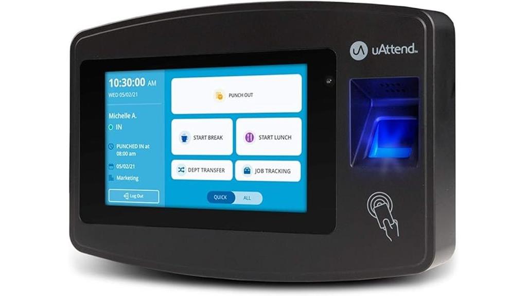 biometric time clock system