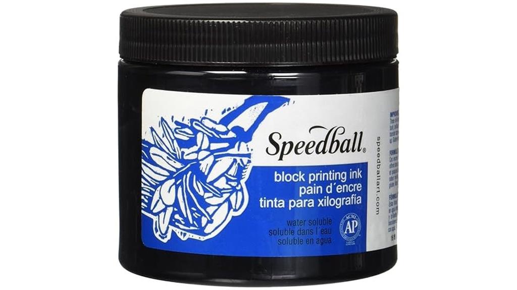 black water soluble ink
