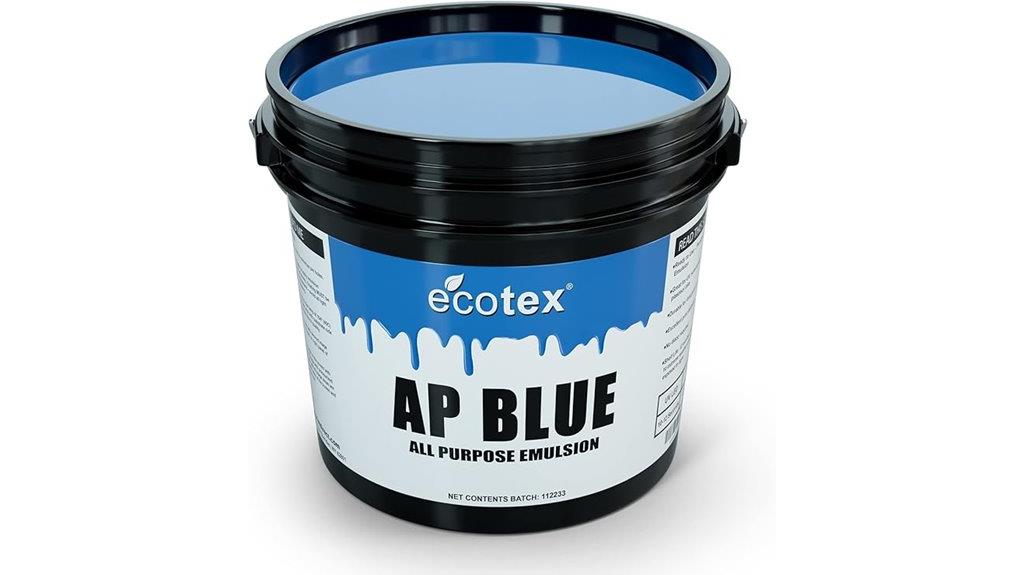 blue screen printing emulsion