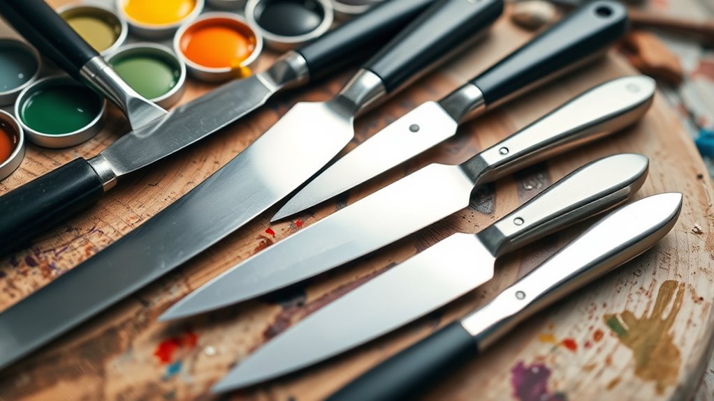 choosing durable versatile palette knives