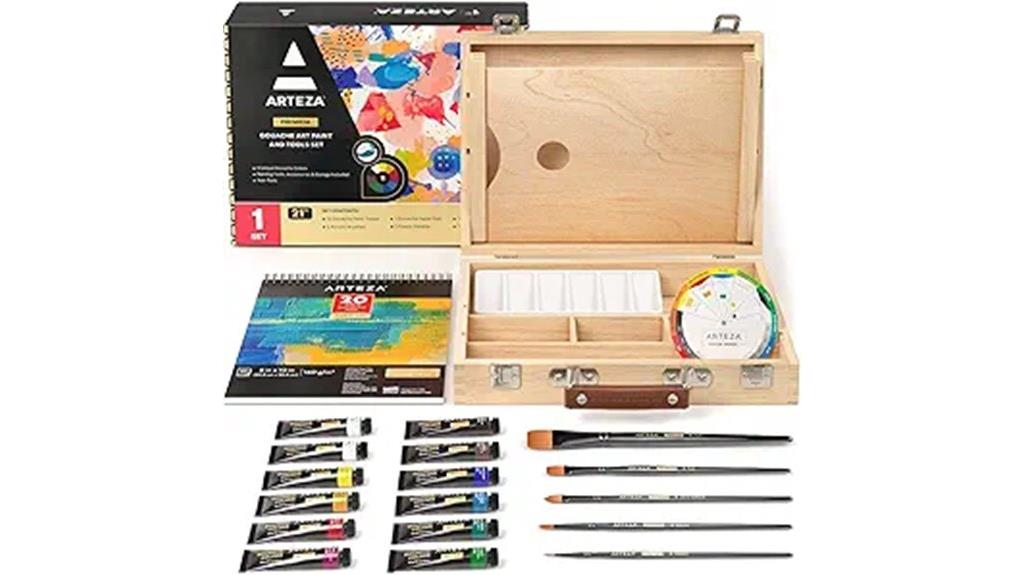 complete 21 piece art set