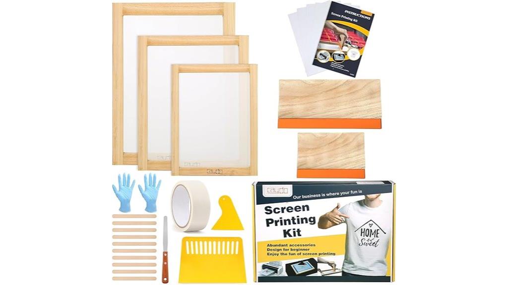 complete 23 piece screen printing kit