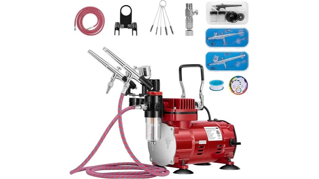 complete airbrush kit set