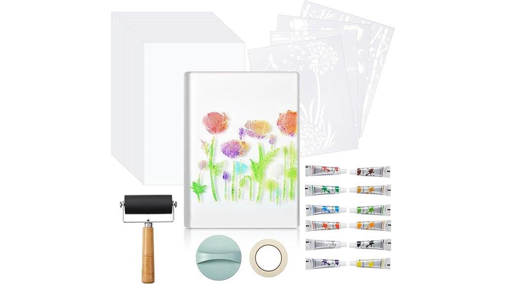 complete gel printing kit