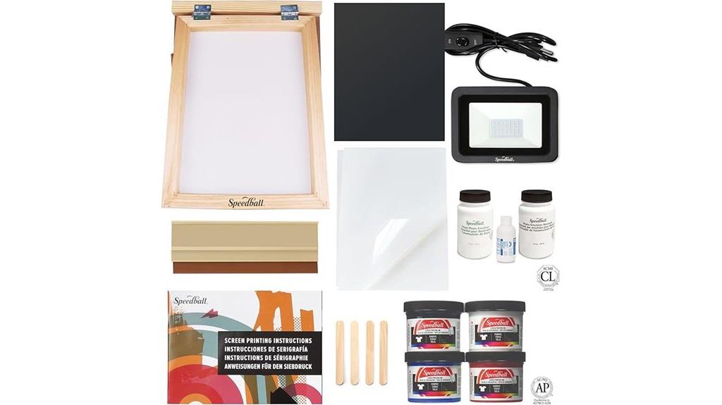 complete screen printing set