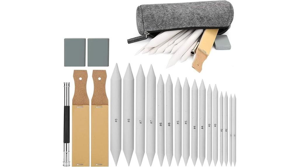 comprehensive 22 piece sketch kit