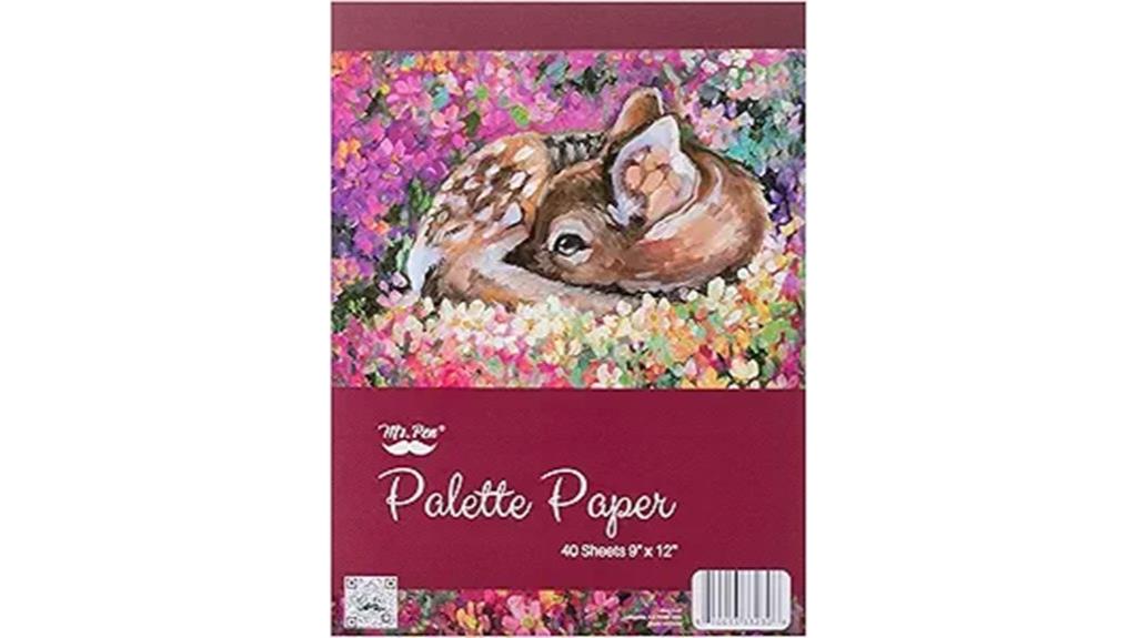 disposable paint palette sheets