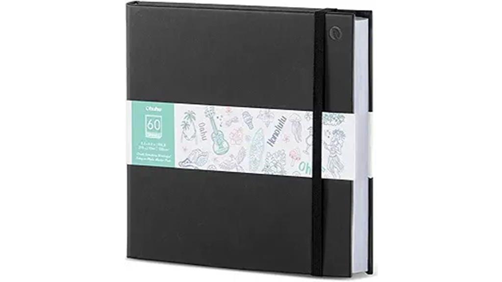 double sided sketchbook pad